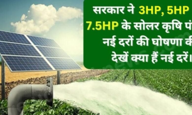 Solar Agricultural Pump Subsidy 2024