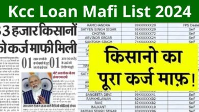 Kcc Loan Mafi List 2024