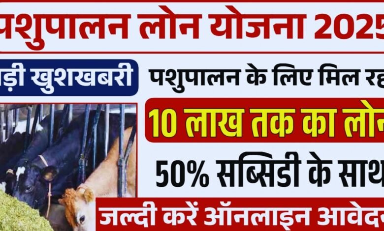 pashupalan loan yojana 2025