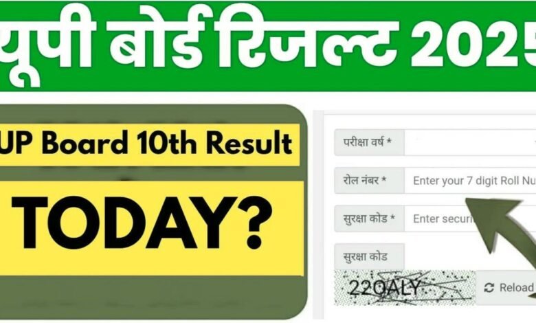 UP Board Result 2025