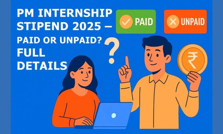 PM Internship Stipend 2025