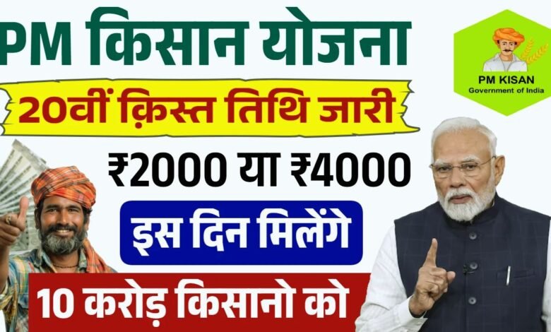 PM Kisan 20th Installment