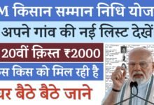 PM Kisan Yojana New List 2025