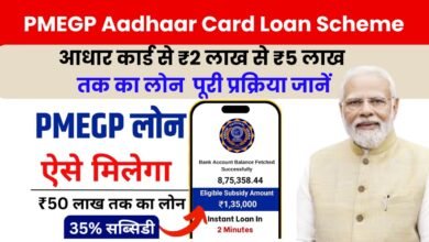 PMEGP Aadhaar Card Loan