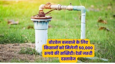 Borewell subsidy 2025