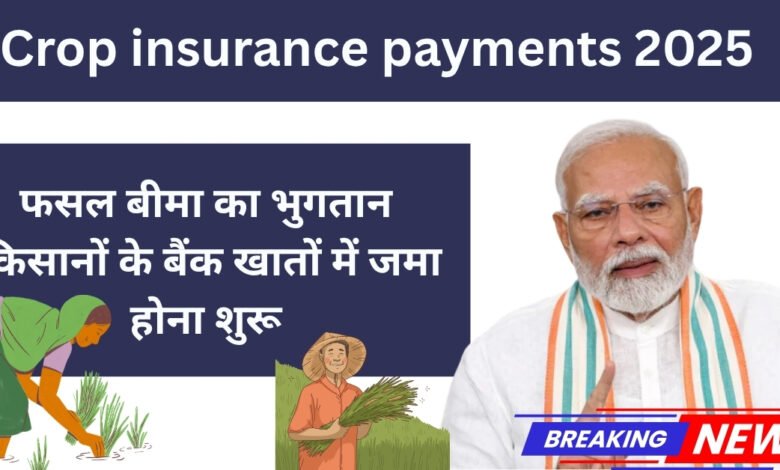 Crop insurance