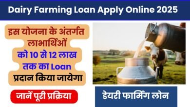 Dairy Farming Loan 2025