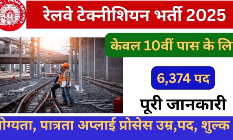 Railway Technician Vacancy 2025