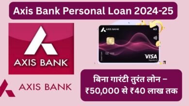 Axis Bank Personal Loan 2024-25