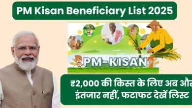 PM Kisan Beneficiary List 2025