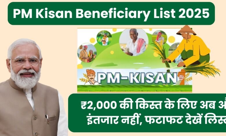PM Kisan Beneficiary List 2025