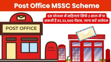 Post Office MSSC Scheme