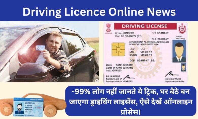 Driving Licence Online News