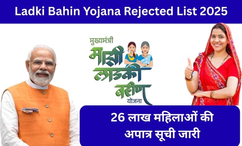 Ladki Bahin Yojana Rejected List 2025