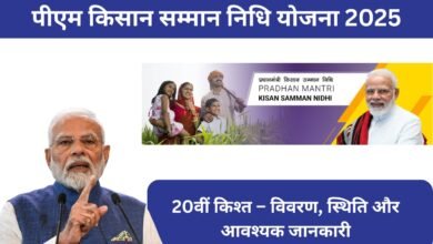 पीएम किसान सम्मान निधि योजना 2025