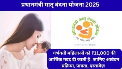 PM Matru Vandana Yojana 2025 – Benefits for Pregnant Women