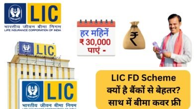LIC FD Scheme ज्यादा ब्याज और मुफ्त बीमा कवर