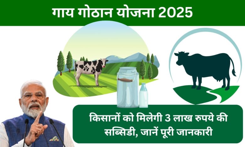 गाय गोठान योजना 2025