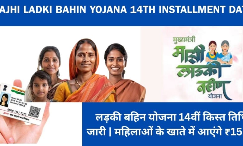 Majhi Ladki Bahin Yojana 14th Installment Date