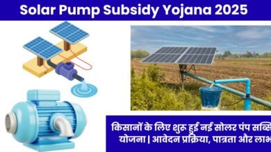 Solar Pump Subsidy Yojana 2025