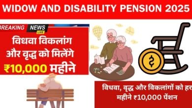 Widow And Disability Pension 2025