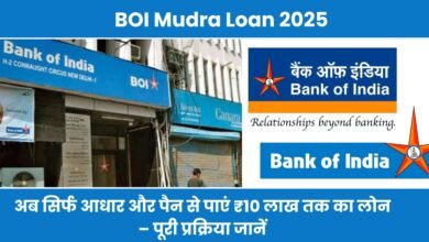 BOI Mudra Loan 2025