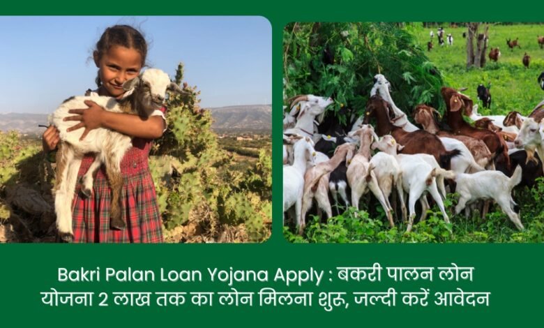 Bakri Palan Loan Yojana Apply