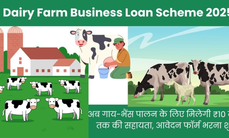 Dairy Farm Business Loan Scheme 2025