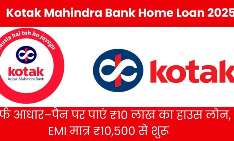 Kotak Mahindra Bank Home Loan 2025