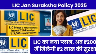 LIC Jan Suraksha Policy 2025