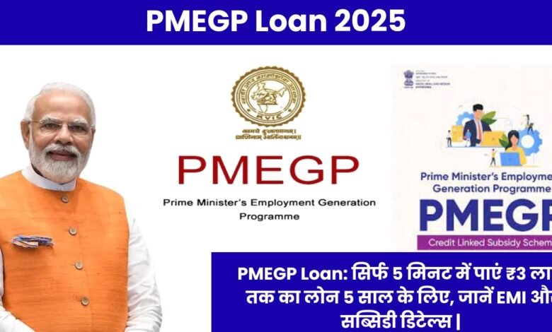 PMEGP Loan 2025