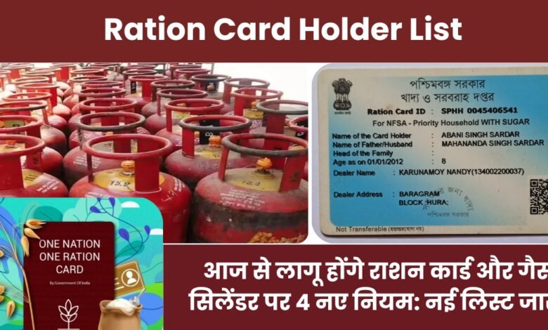 Ration Card Holder List
