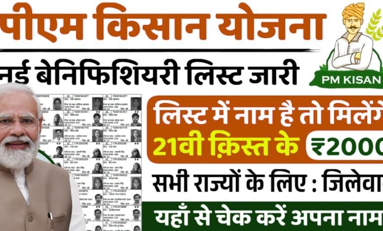 PM Kisan Beneficiary List