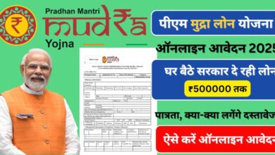 PM Mudra Loan Online Apply 2025