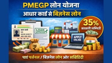 PMEGP लोन योजना के तहत आधार कार्ड से बिज़नेस लोन और सरकारी सब्सिडी की जानकारी