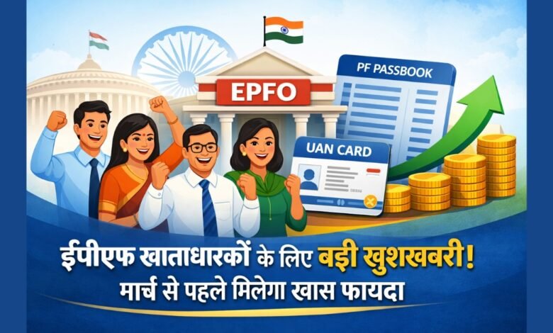 EPFO Employee Good News 2026 – ईपीएफ खाताधारकों को मार्च से पहले मिलने वाला खास फायदा