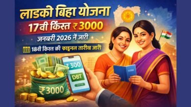लाडकी बहिन योजना की 17वीं किस्त ₹3000 DBT के जरिए महिलाओं के खाते में ट्रांसफर होती हुई