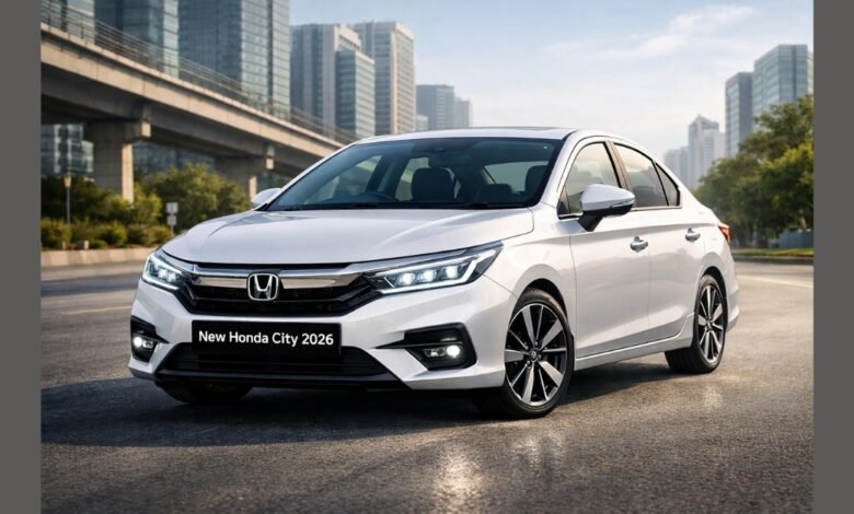 New Honda City 2026 – 35 KMPL माइलेज के साथ नई सेडान