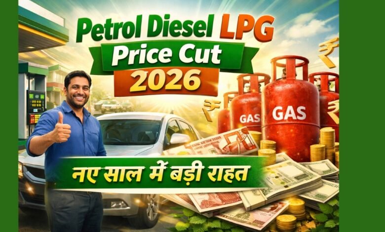 Petrol Diesel LPG Gas Price Cut News 2026
