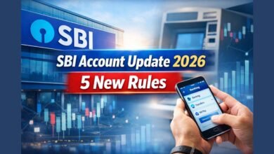 SBI Account Update 2026 में खाताधारकों के लिए लागू 5 नए बैंकिंग नियम