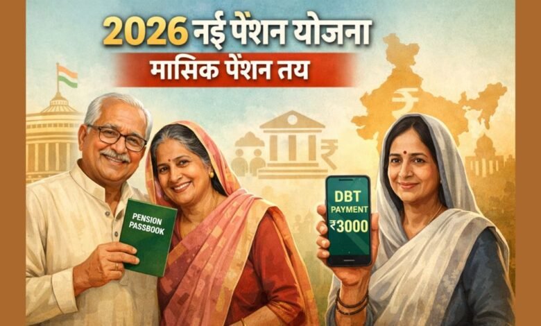 2026 नई पेंशन योजना के तहत वरिष्ठ नागरिक और विधवा महिला को मासिक पेंशन सहायता