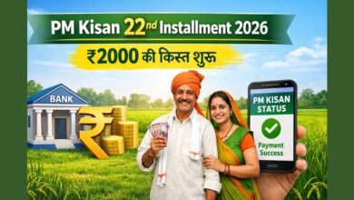 PM Kisan 22nd Installment 2026 ₹2000 payment status check for farmers in India