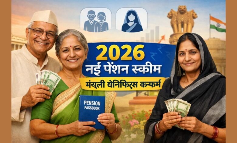 2026 नई पेंशन स्कीम: सीनियर सिटिज़न्स और विधवाओं के लिए मंथली बेनिफिट्स कन्फर्म हुए