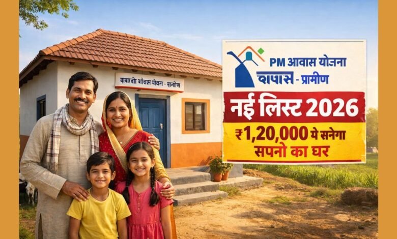 PM Awas Yojana Gramin New List 2026 के तहत बना ग्रामीण पक्का मकान