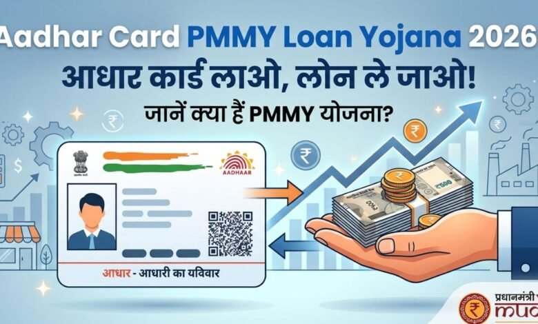 प्रधानमंत्री मुद्रा योजना 2026 लोन आवेदन पोस्टर (PMMY Loan Application 2026)
