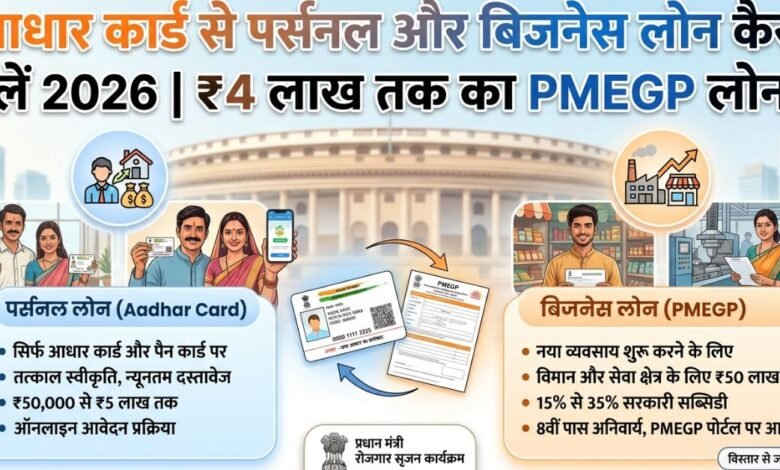 How to Apply for Aadhaar Card Loan 2026