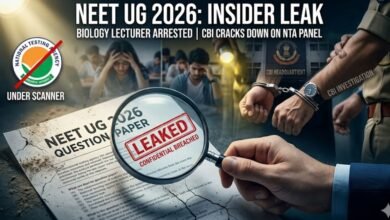 NEET UG 2026 Paper Leak: CBI Arrests NTA Panelist Chemistry Lecturer