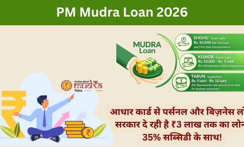 PM Mudra Loan 2026