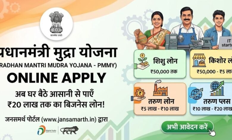 PM Mudra Yojana Online Apply