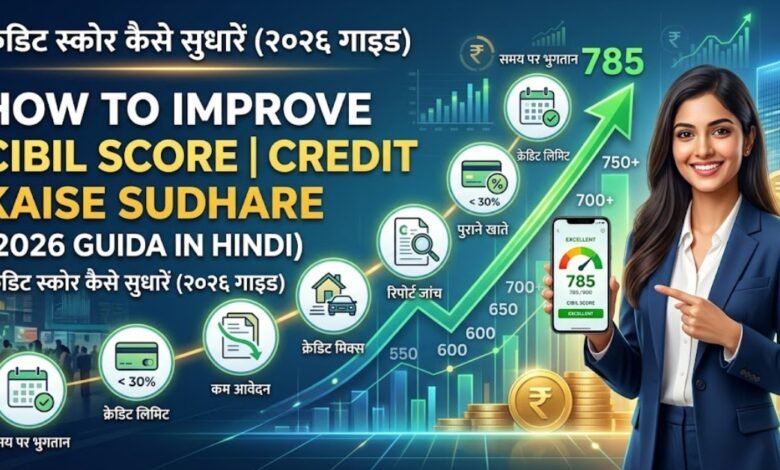 CIBIL Score Kaise Sudhare 2026 Guide